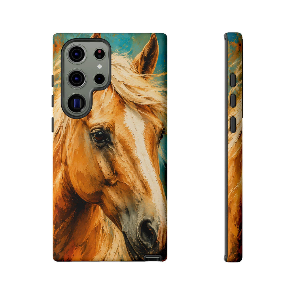 Golden Spirit Horse Phone Case