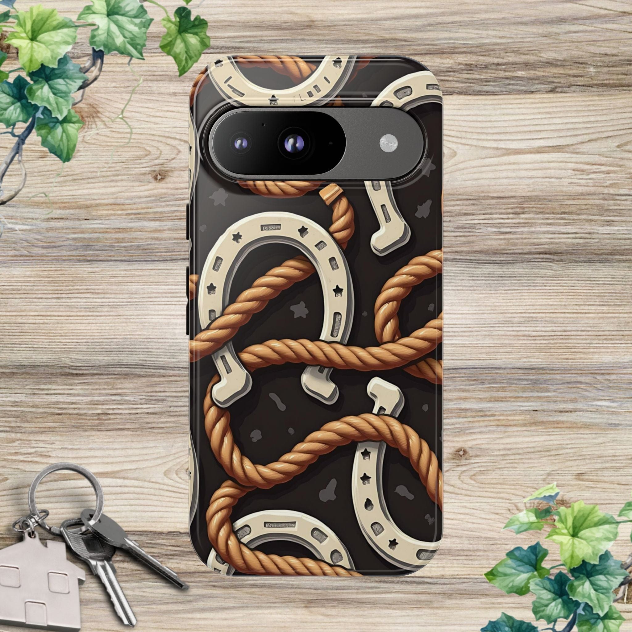 Horseshoes and Ropes-Phone Case