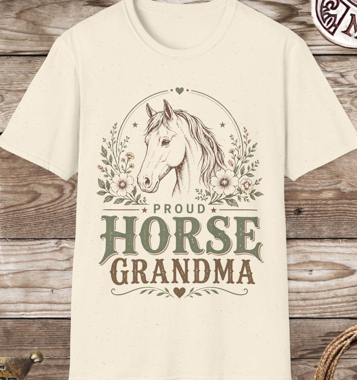 Proud Horse Grandma T-Shirt