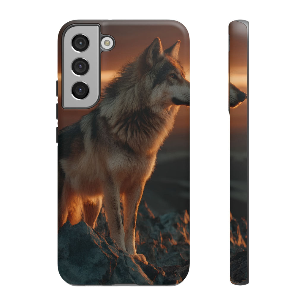 Wolf Sunset Phone Case