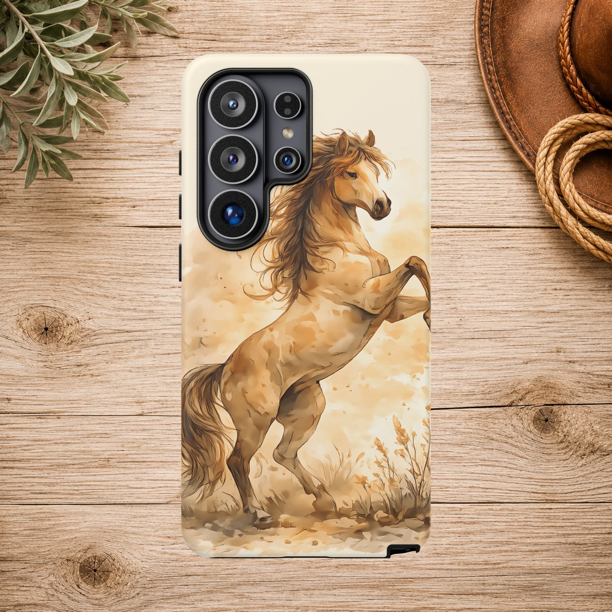 Horse Rearing Tough Phone Case