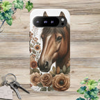 Painted Horse & Roses – Phone Case