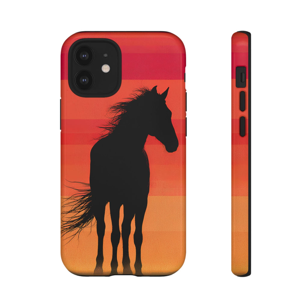 Sunset Spirit Horse Phone Case