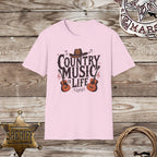 Country Music Is Life-T-Shirt