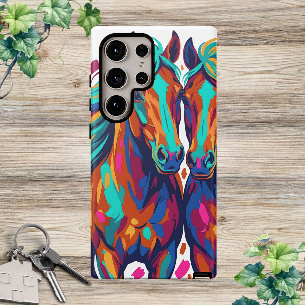 Vibrant Pop Art Equine Phone Case