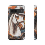 White Hat Horse-Phone Cases