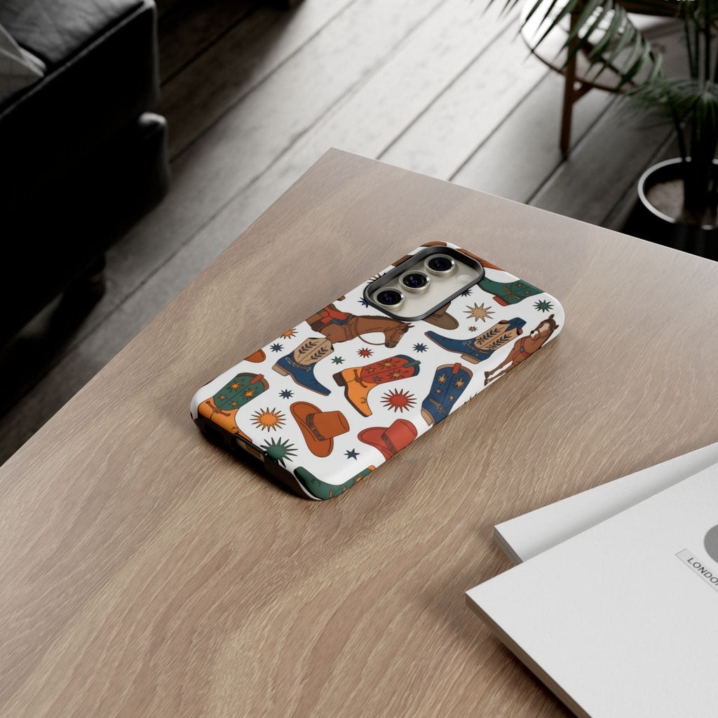 Cowboy Boots, Hats & Horses Phone Case