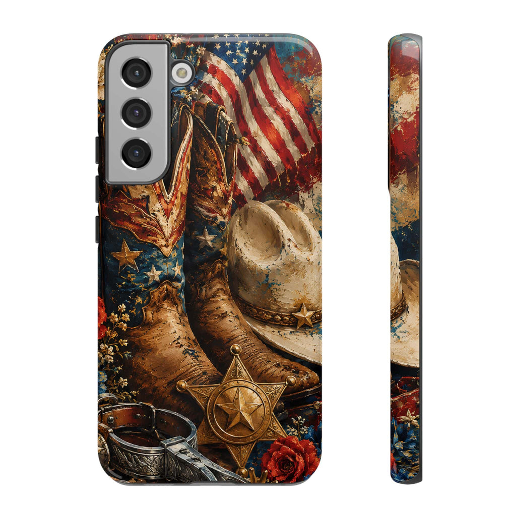 Patriotic Cowgirl Phone Case