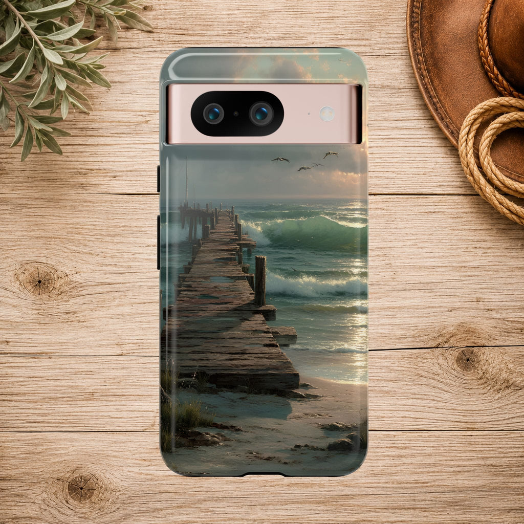 Wooden  Seaside Pier Phone Case