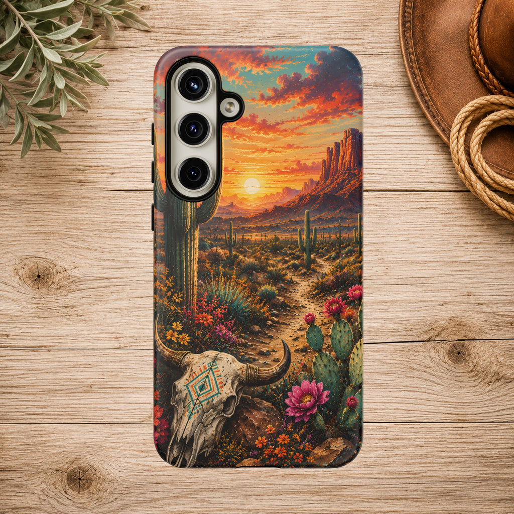 Southwest Desert Sunset Phone Case