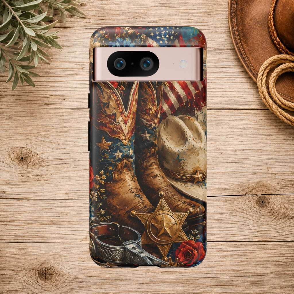 Patriotic Cowgirl Phone Case