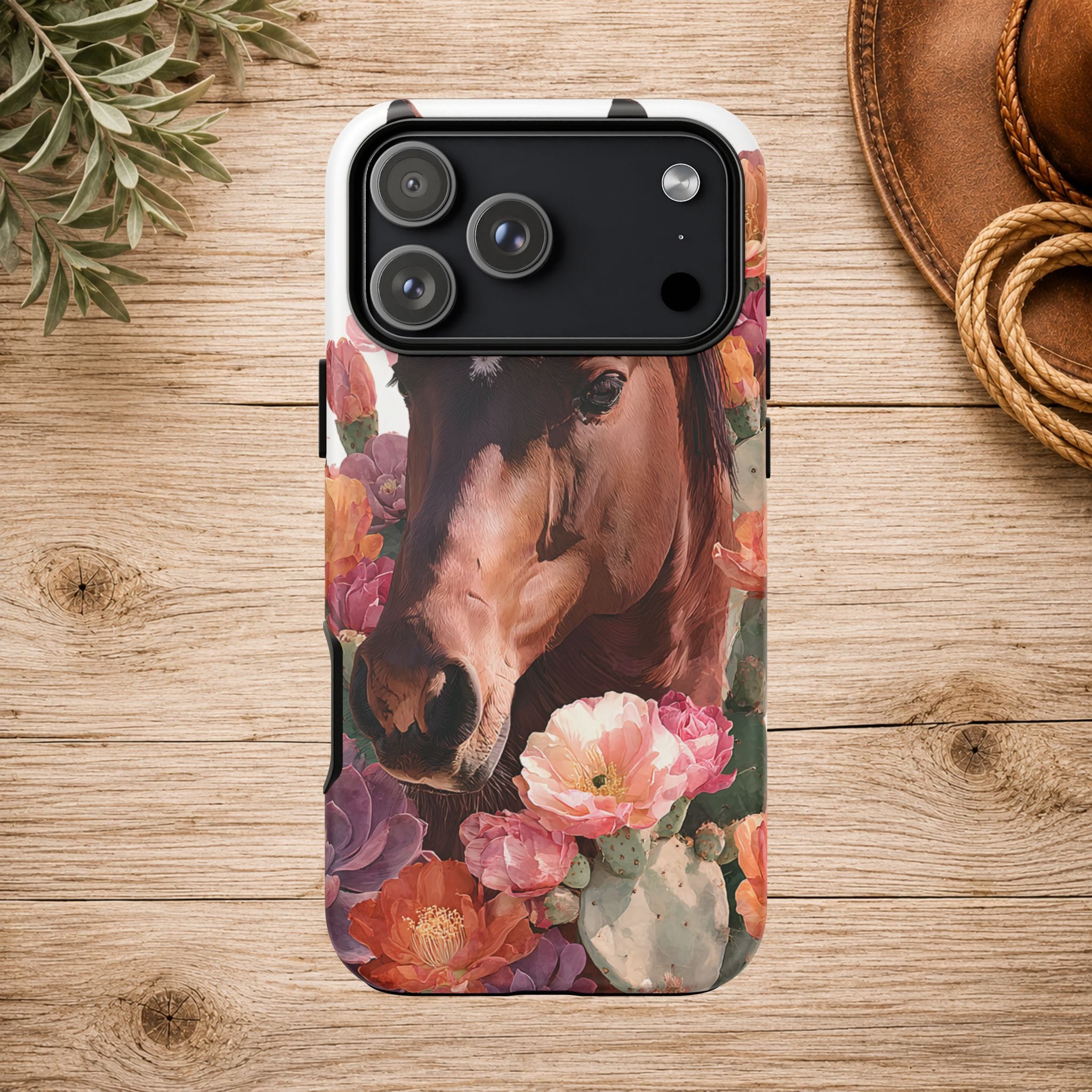 Horse Floral Phone Case