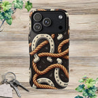 Horseshoes and Ropes-Phone Case