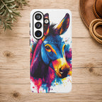Color Splash Donkey Phone Case