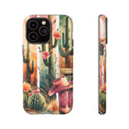 Southwestern Floral Cactus -Tough Case