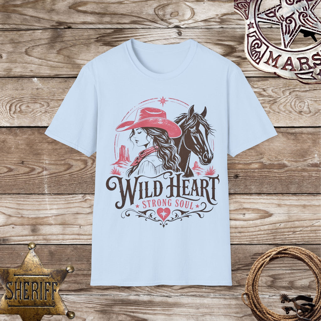 Cowgirl 'Wild Heart, Strong Soul' T-Shirt