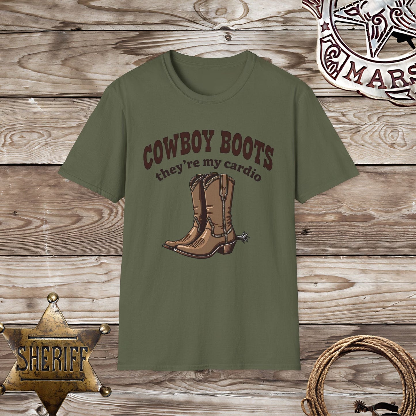 Softstyle Unisex T-Shirt -Cowboy Boots