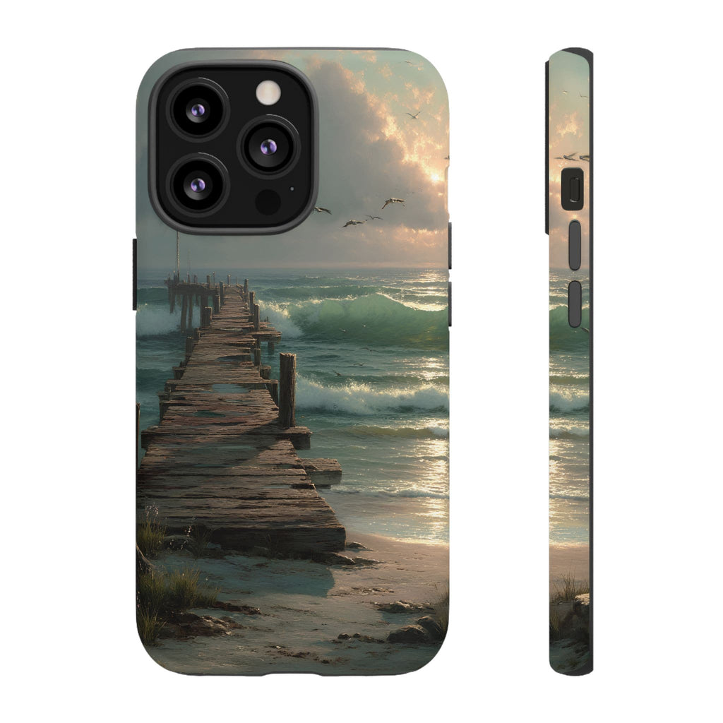 Wooden  Seaside Pier Phone Case