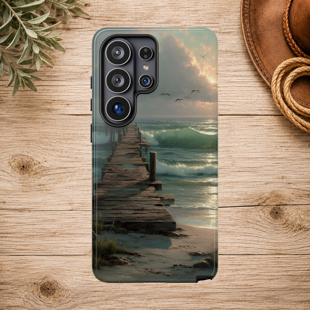 Wooden  Seaside Pier Phone Case