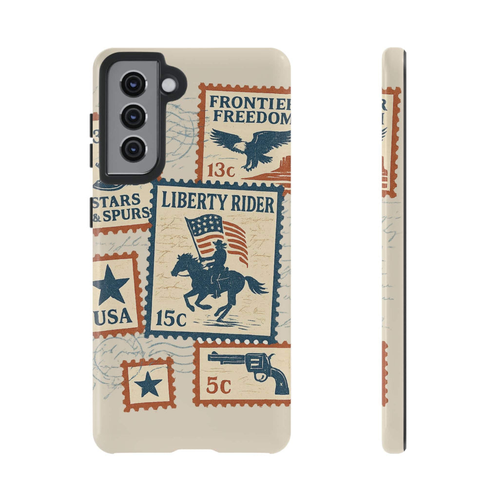 Liberty Rider Vintage Western Patriotic Phone Case
