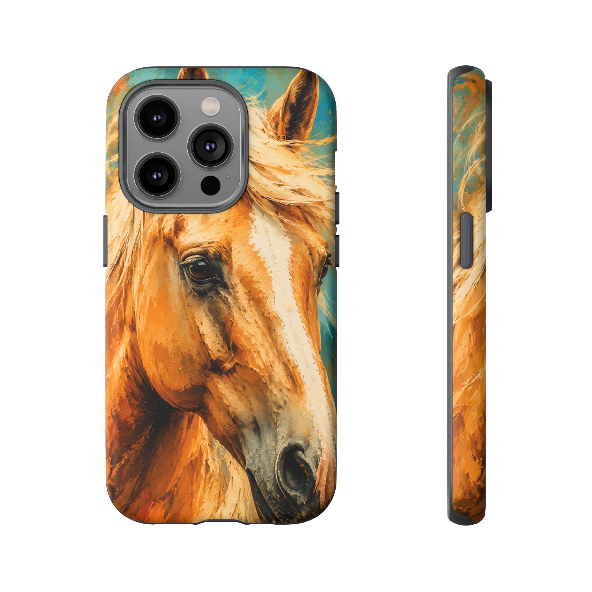 Golden Spirit Horse Phone Case