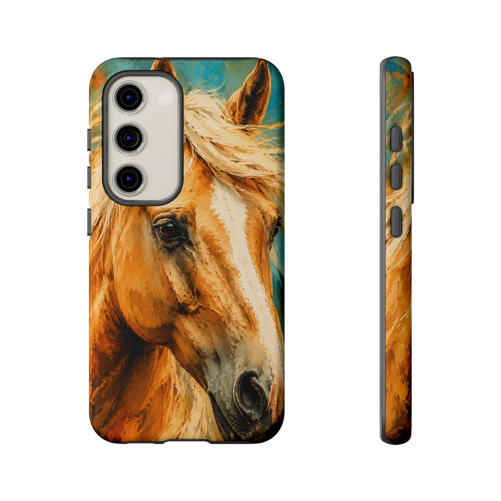 Golden Spirit Horse Phone Case