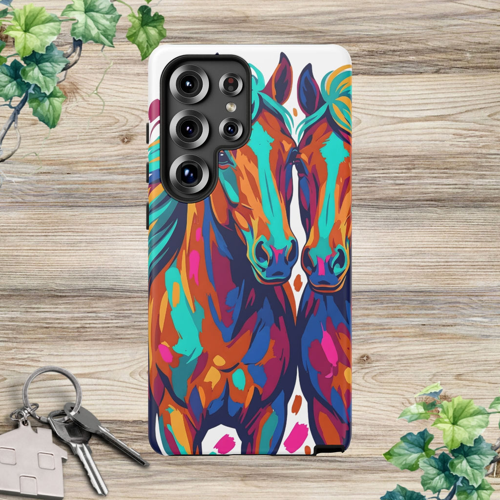 Vibrant Pop Art Equine Phone Case