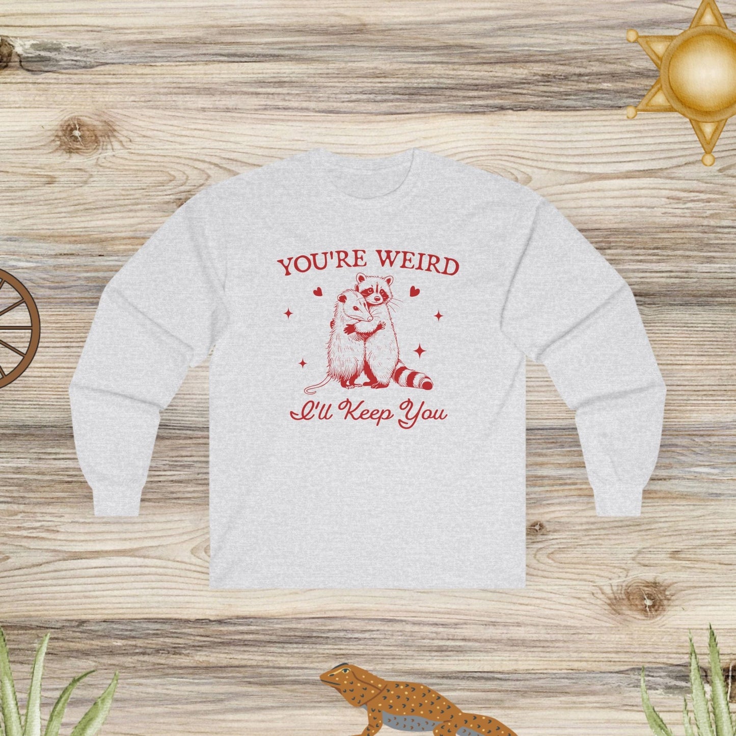 Unisex Ultra Cotton Long Sleeve Tee -You're Weird