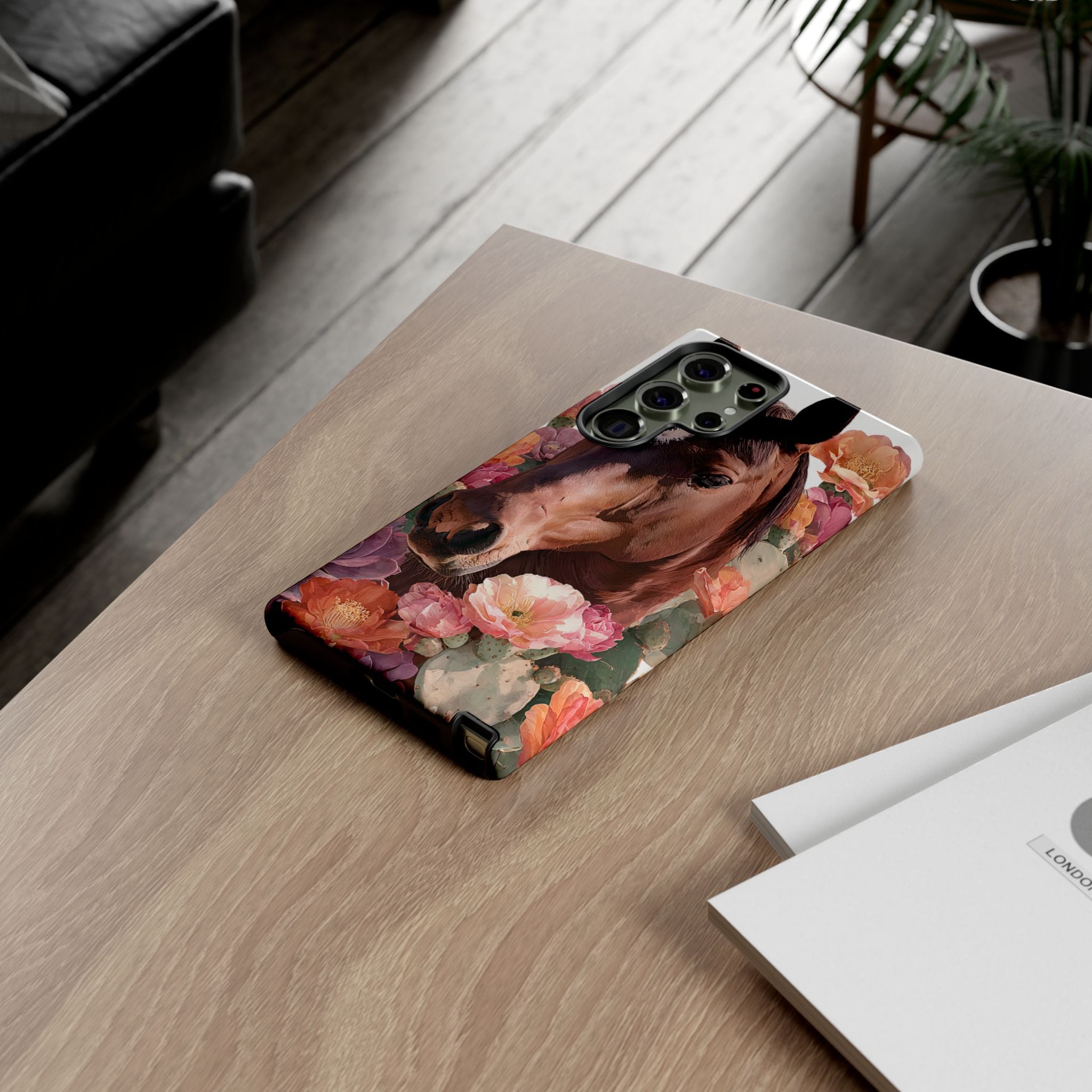 Horse Floral Phone Case