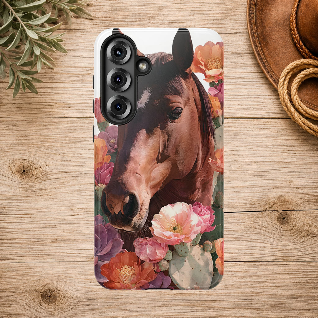 Horse Floral Phone Case