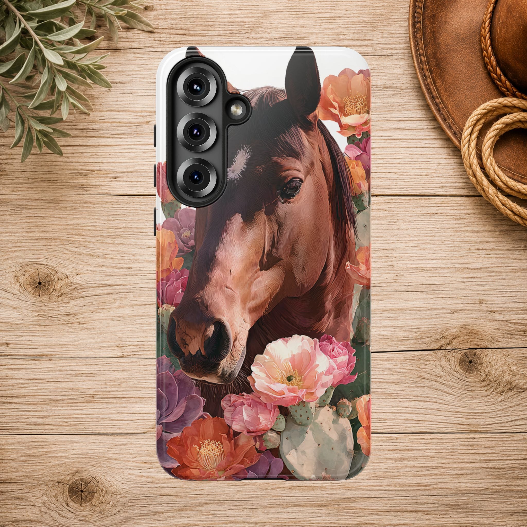 Horse Floral Phone Case