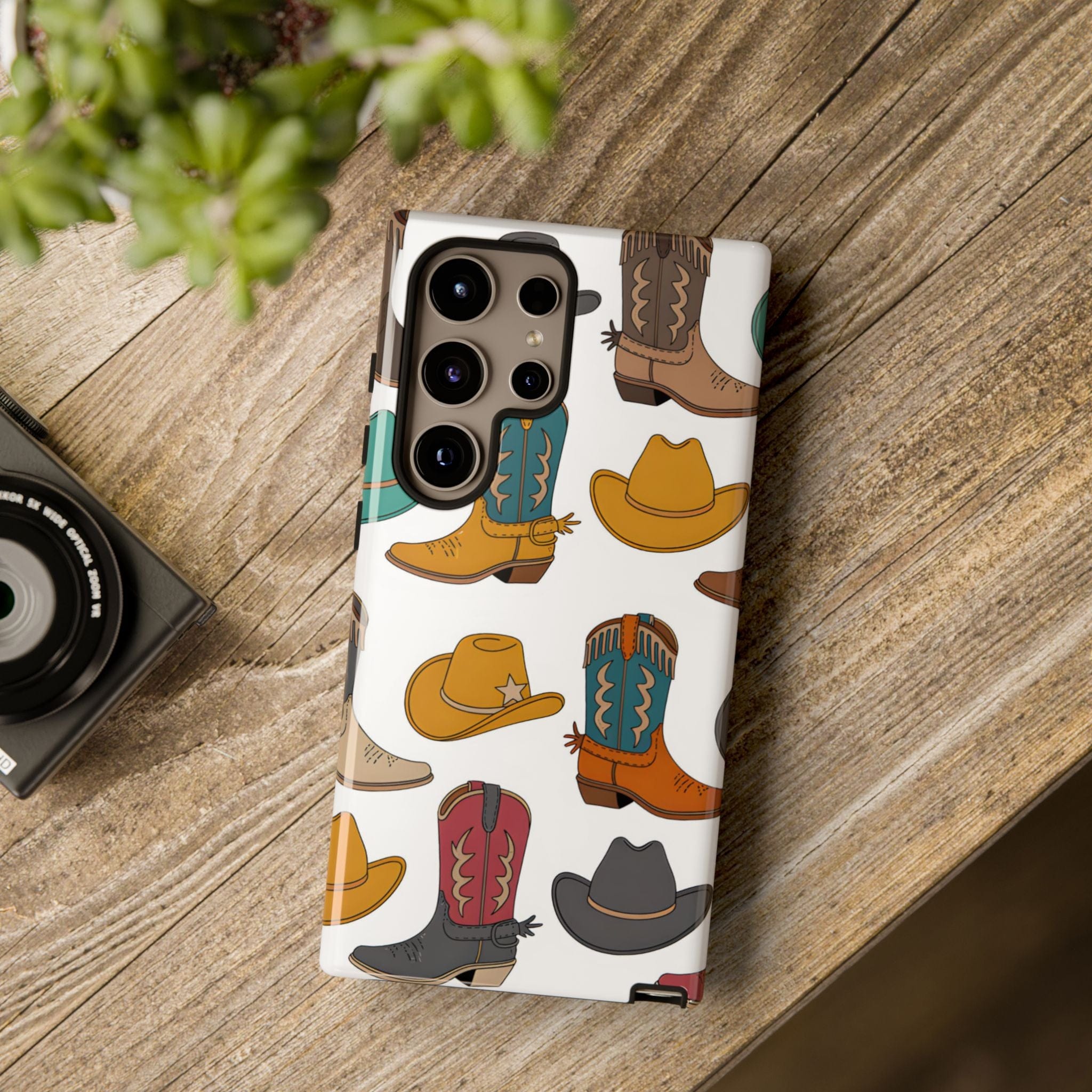 Hat & Boots Phone Cases