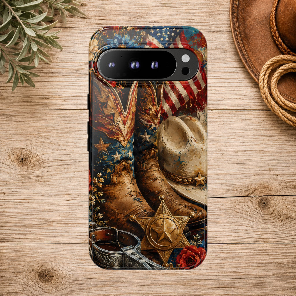 Patriotic Cowgirl Phone Case