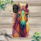 Vibrant Swirl Stallion - Phone Cover