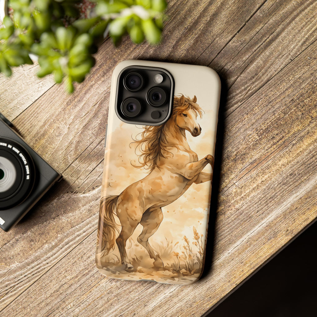 Horse Rearing Tough Phone Case