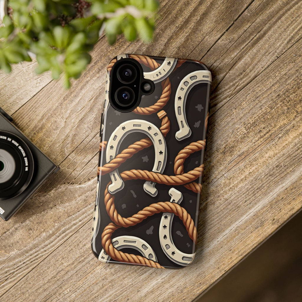 Horseshoes and Ropes-Phone Case