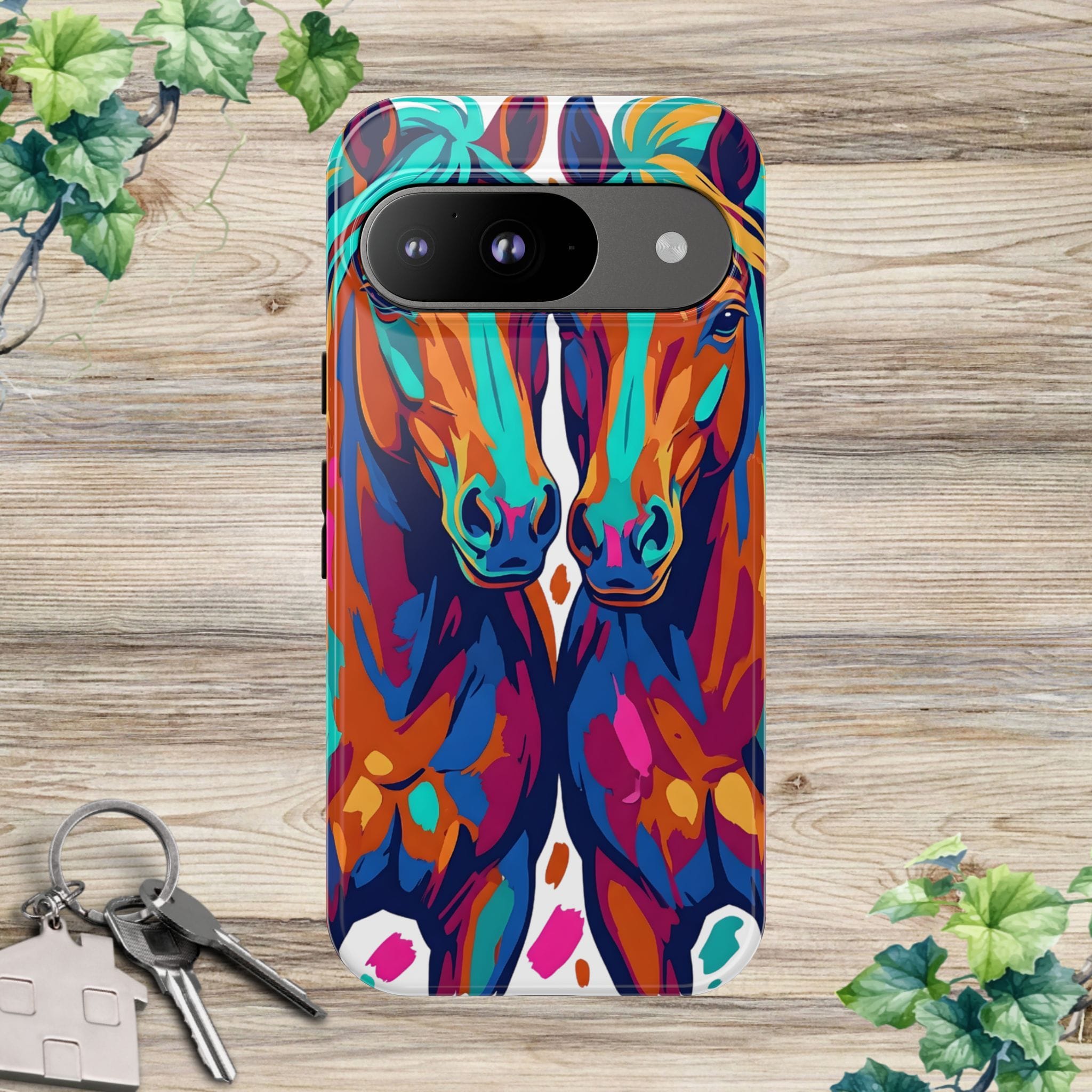 Vibrant Pop Art Equine Phone Case