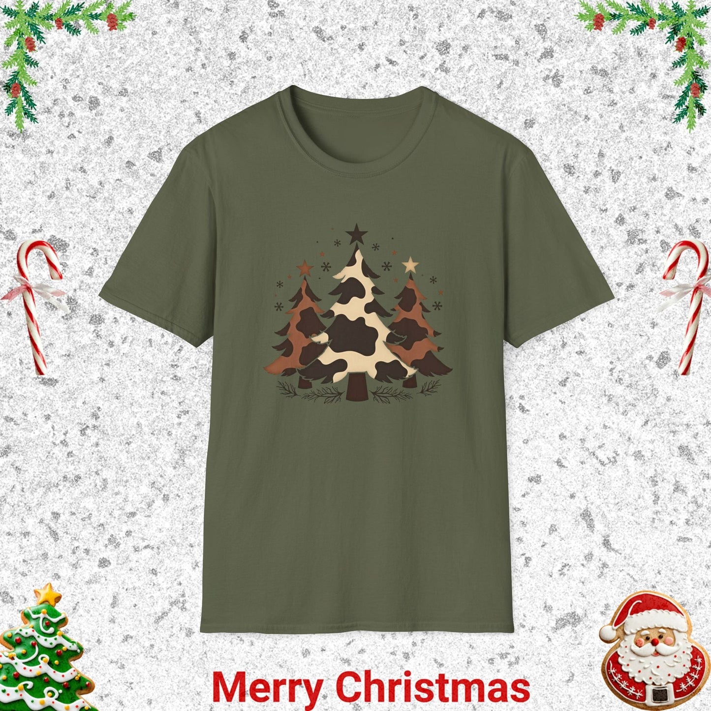 Softstyle Unisex T-Shirt - Cowboy trees