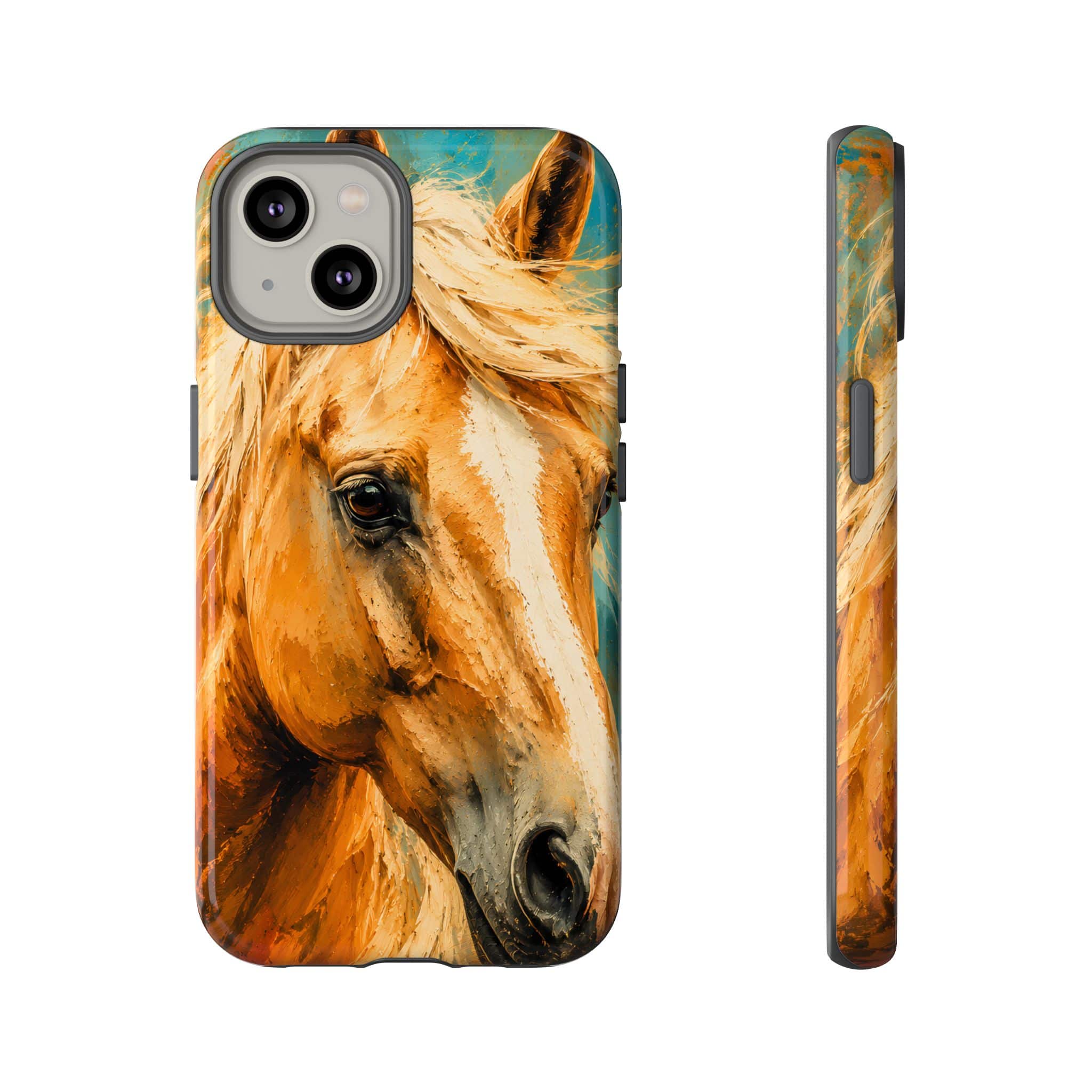Golden Spirit Horse Phone Case