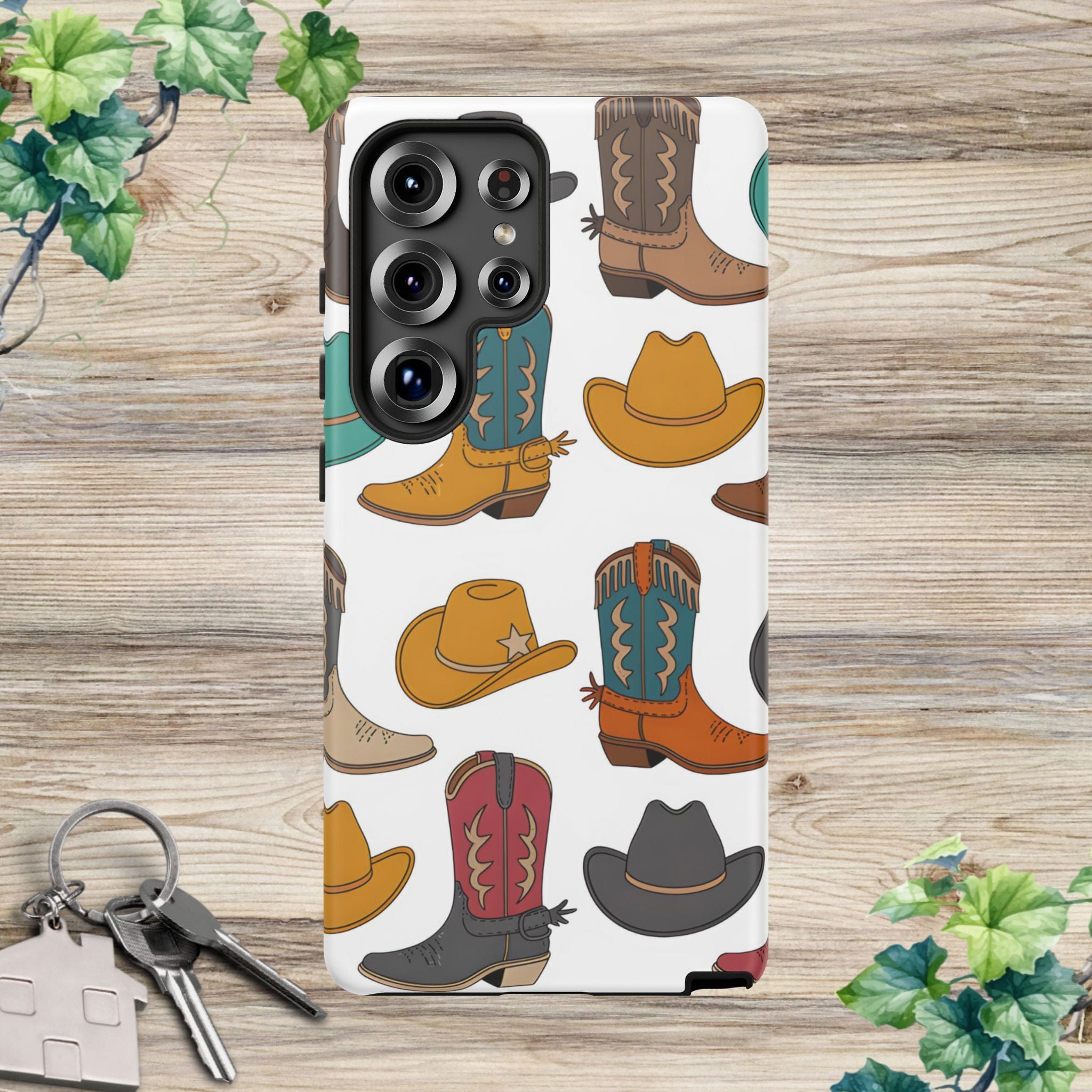 Hat & Boots Phone Cases