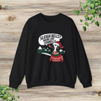 Sleigh Bells More Like Cowbells Funny Christmas Cow Sweatshirt