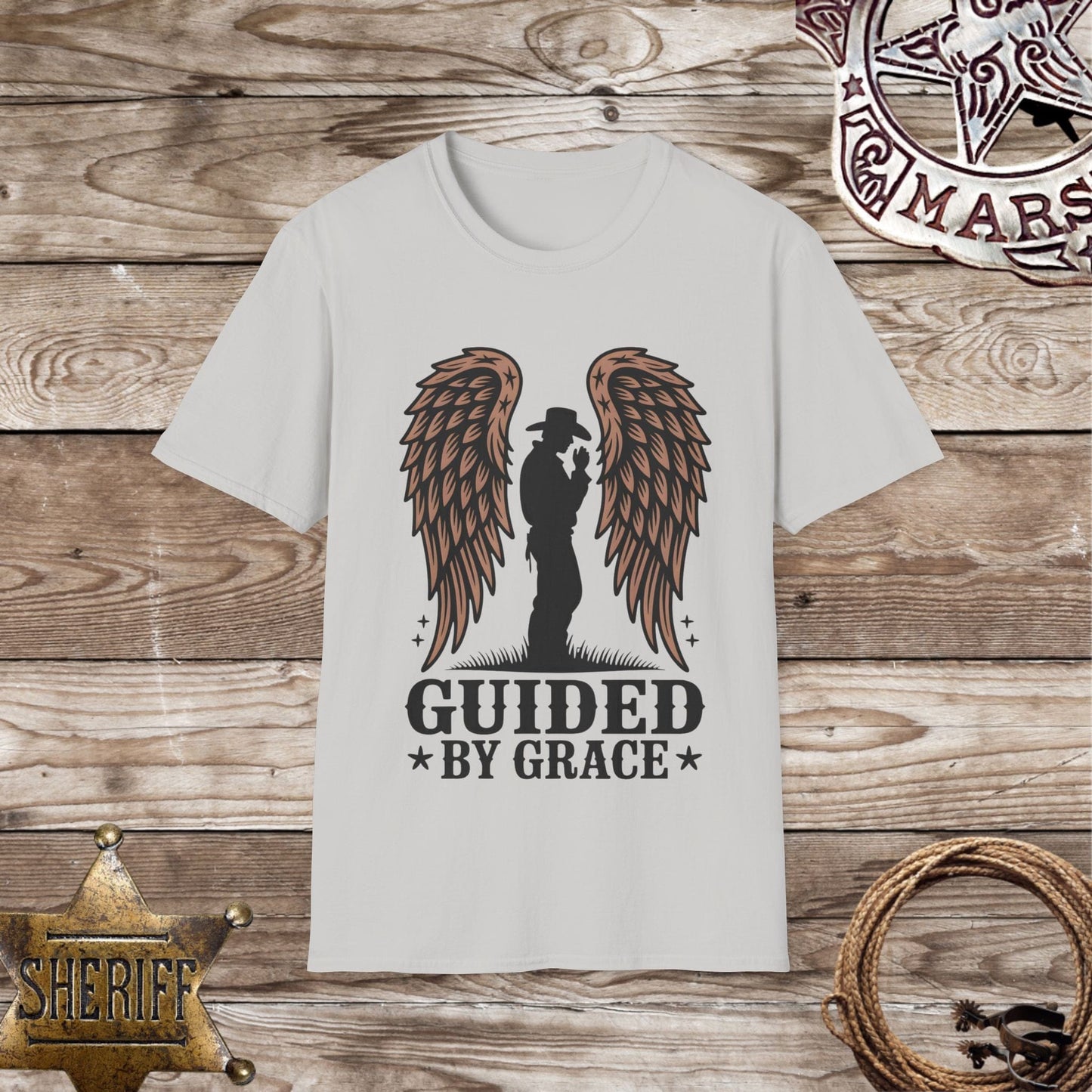 Guided by Grace Angel Wings T-Shirt