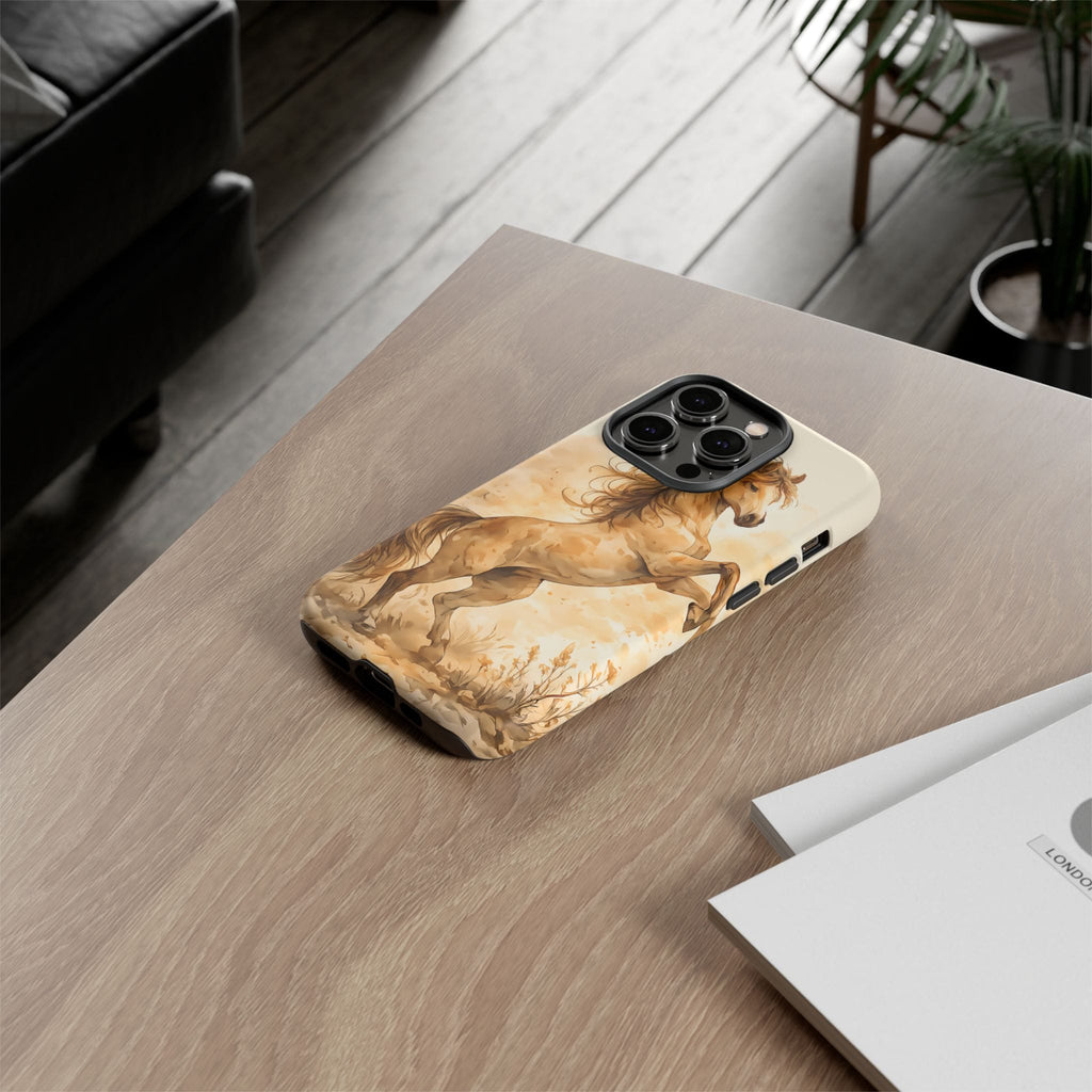 Horse Rearing Tough Phone Case
