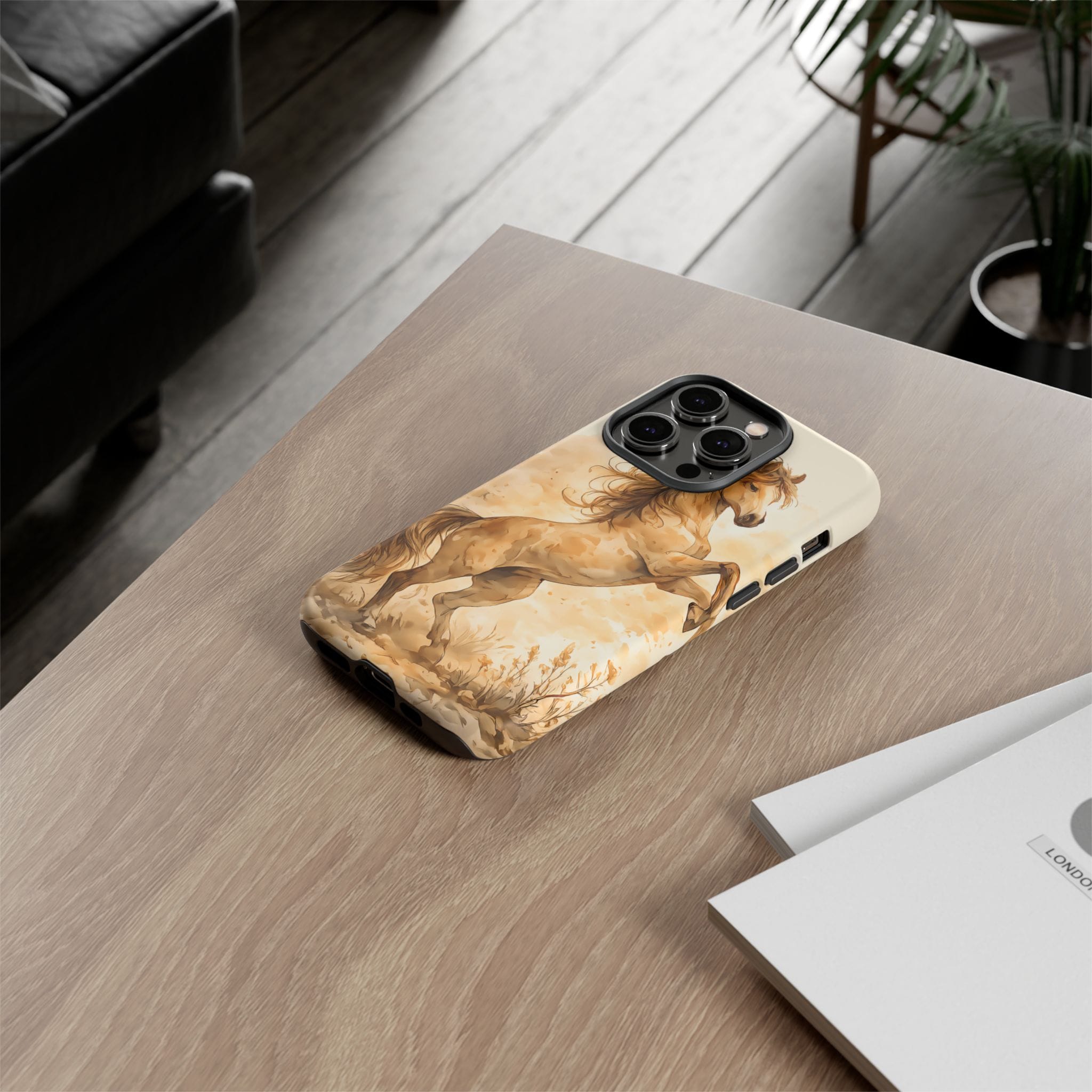 Horse Rearing Tough Phone Case