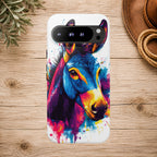 Color Splash Donkey Phone Case