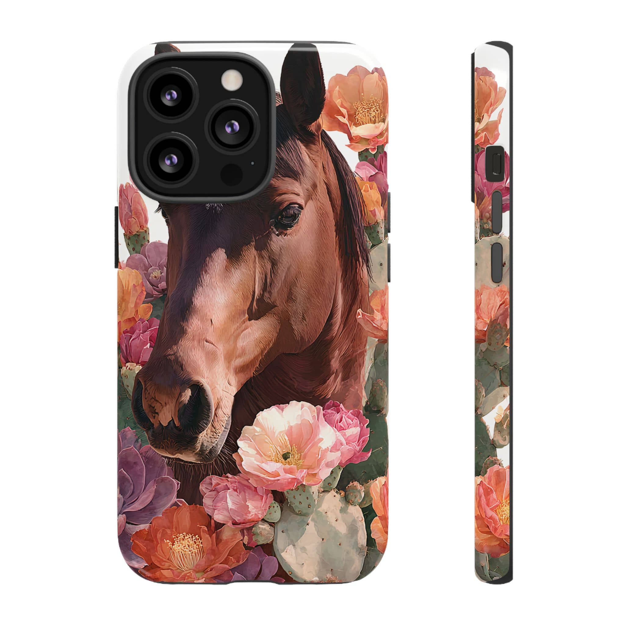 Horse Floral Phone Case