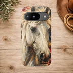 Patriotic White Horse Phone Case