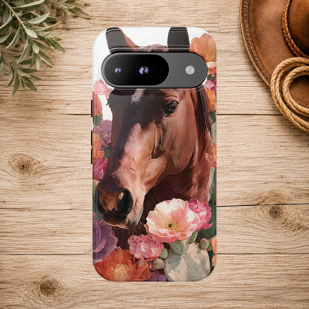 Horse Floral Phone Case