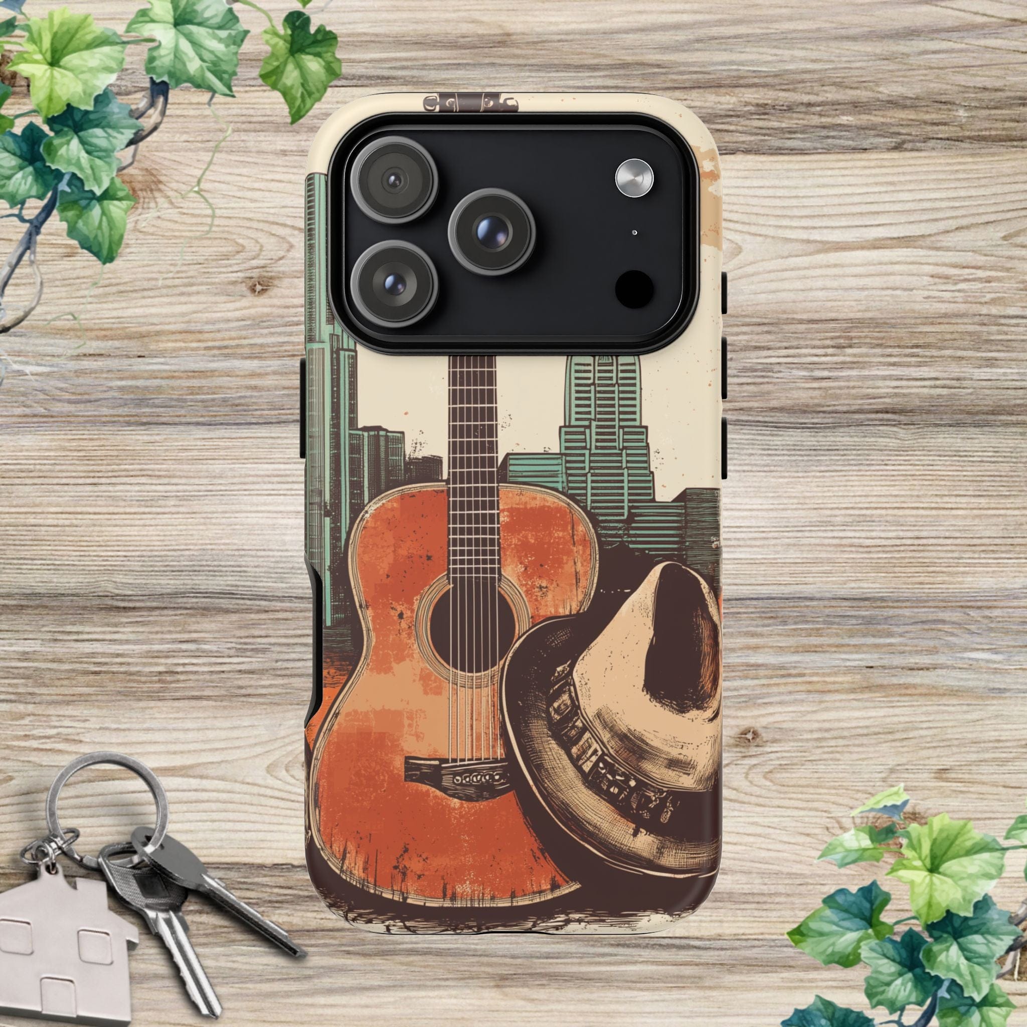 Honky Tonk Skyline - Phone Cases