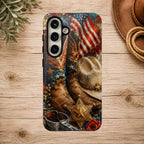 Patriotic Cowgirl Phone Case